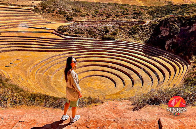 Inca Platforms in Moray and Salt Mines in Maras Half Day Tour by Minkas Travel