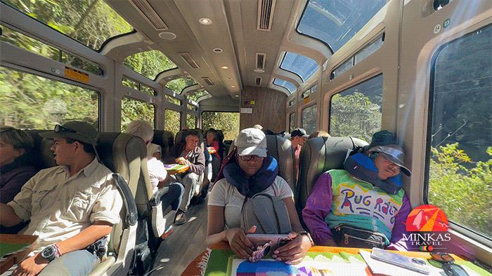 Vistadome Train in the visit to Machu Picchu by Minkas Travel